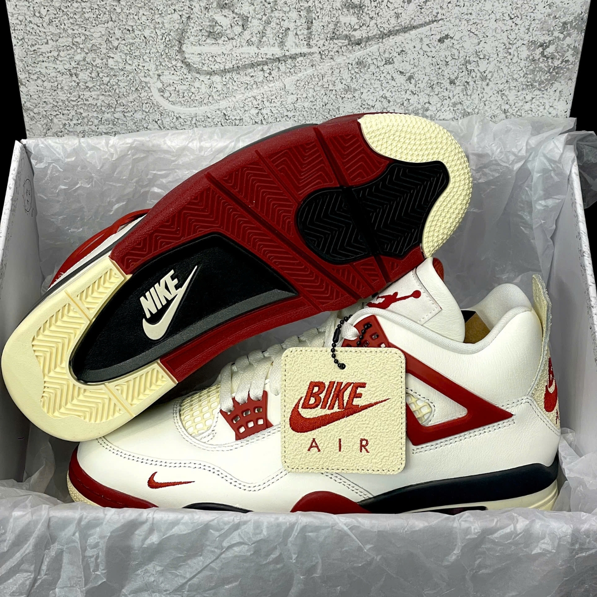 Giày Jordan 4 Retro OG Nigel Sylvester Brick After Brick ‘Sail’ IQ8055-100 (3)