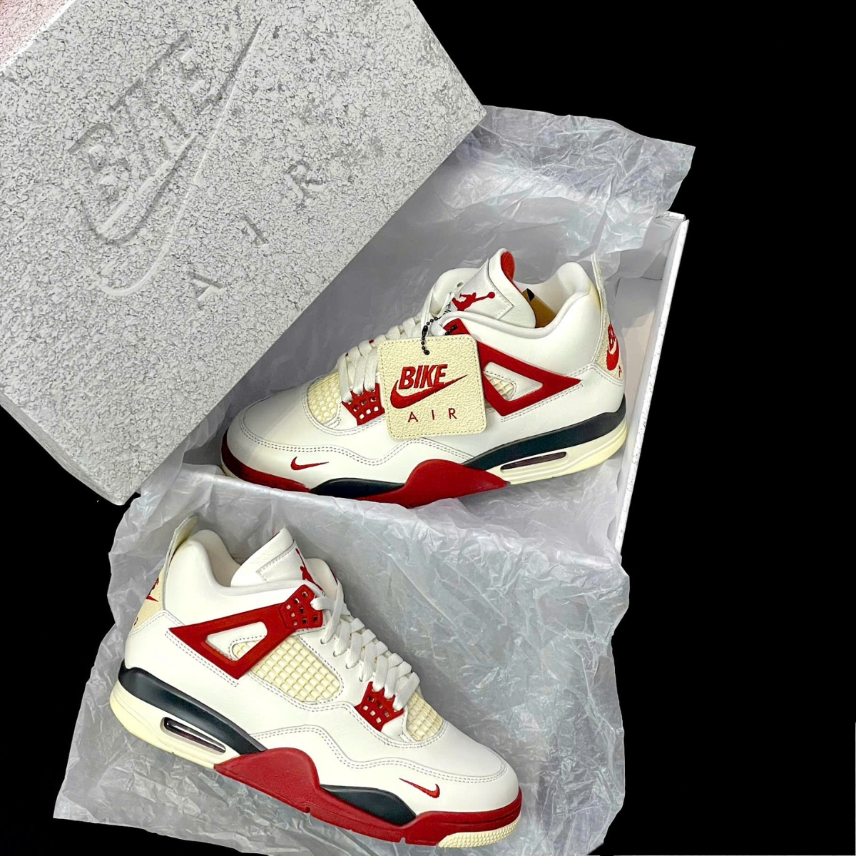 Giày Jordan 4 Retro OG Nigel Sylvester Brick After Brick ‘Sail’ IQ8055-100