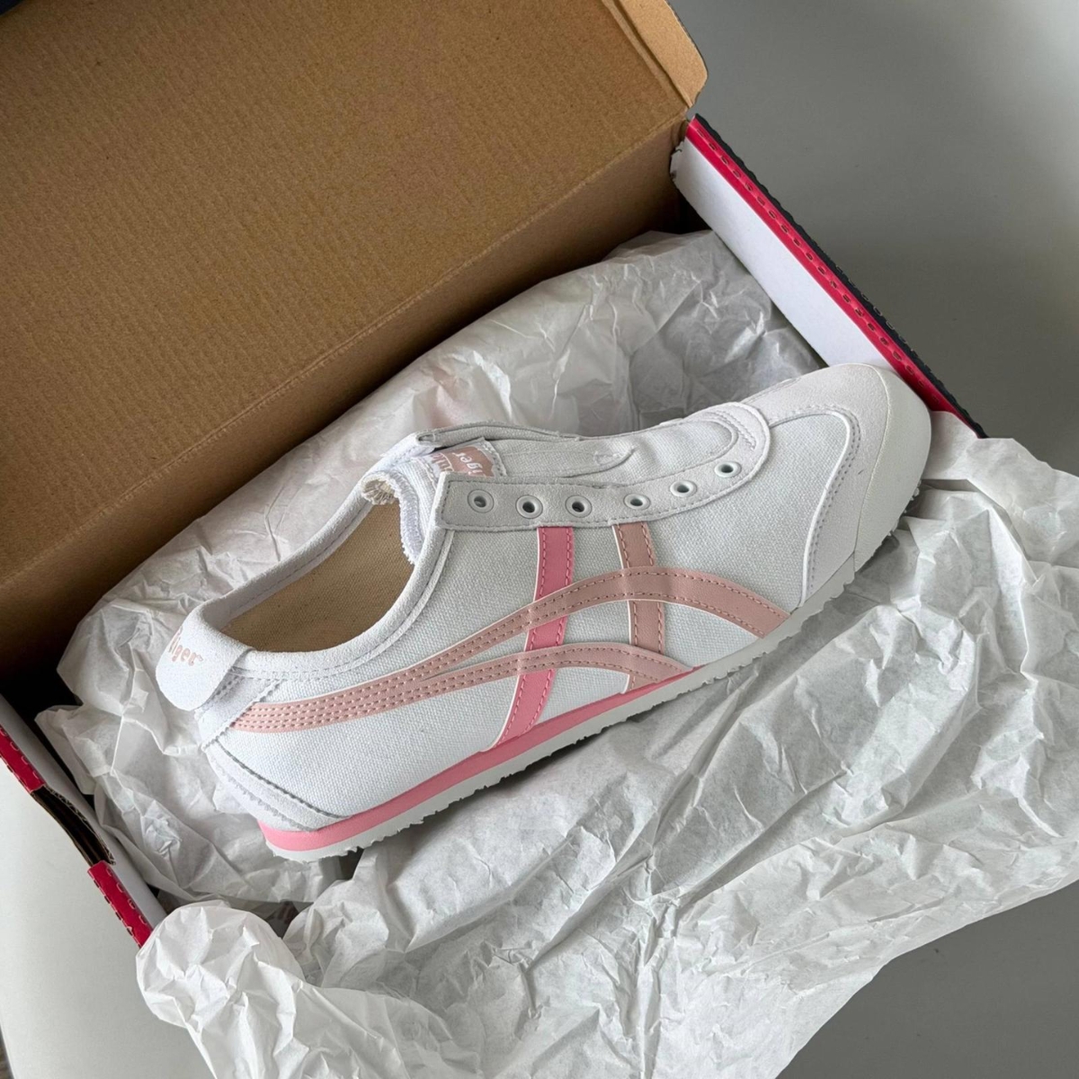 Giày Onitsuka Tiger MEXICO 66 SLIP-ON 'WHITE PEACH GINGER' 1183A360-132 (4)