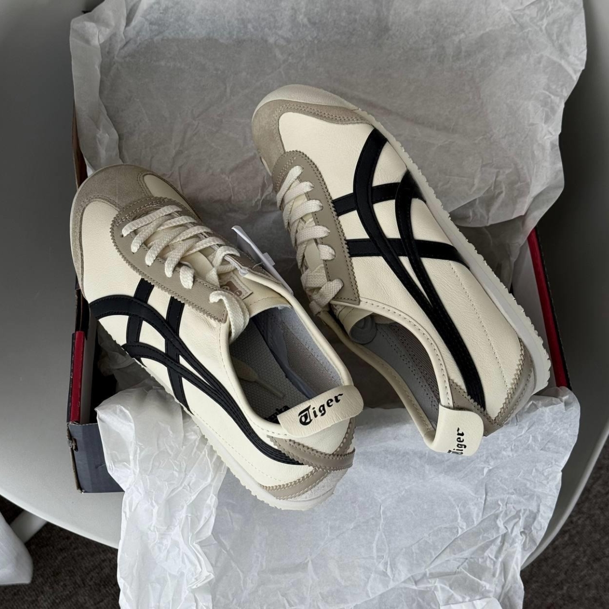 Giày Onitsuka Tiger Mexico 66 'Ivory Black' 1183C102-752 (4)