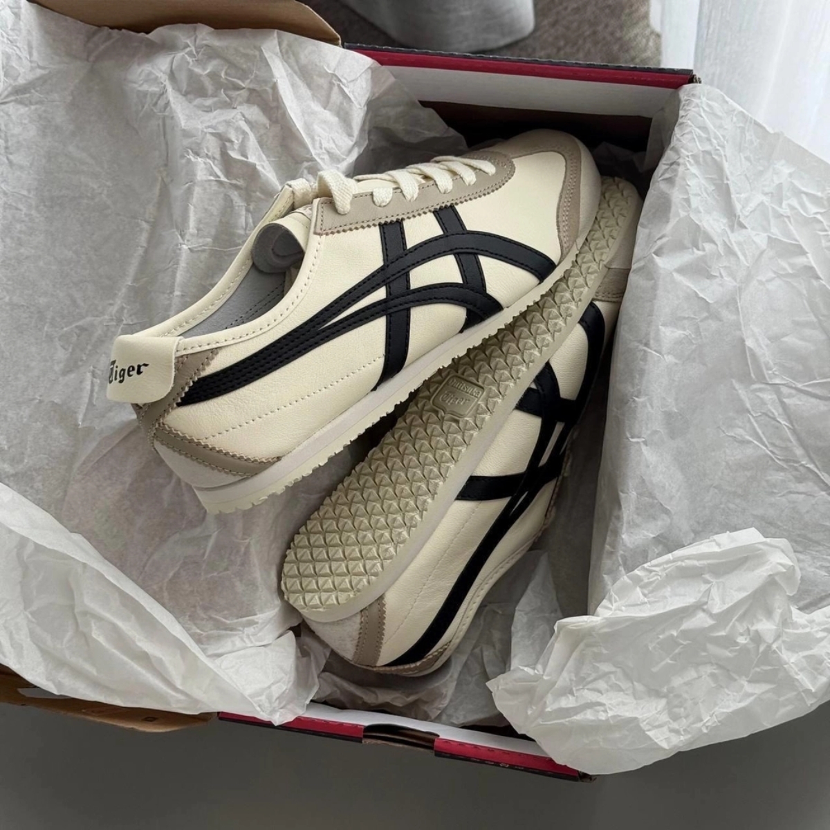 Giày Onitsuka Tiger Mexico 66 'Ivory Black' 1183C102-752 (7)