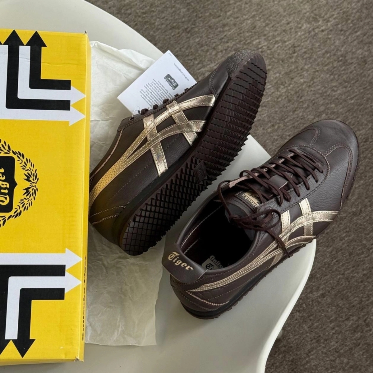 Giày Onitsuka Tiger Mexico 66 SD 'Brown' 1183A872-204 (3)
