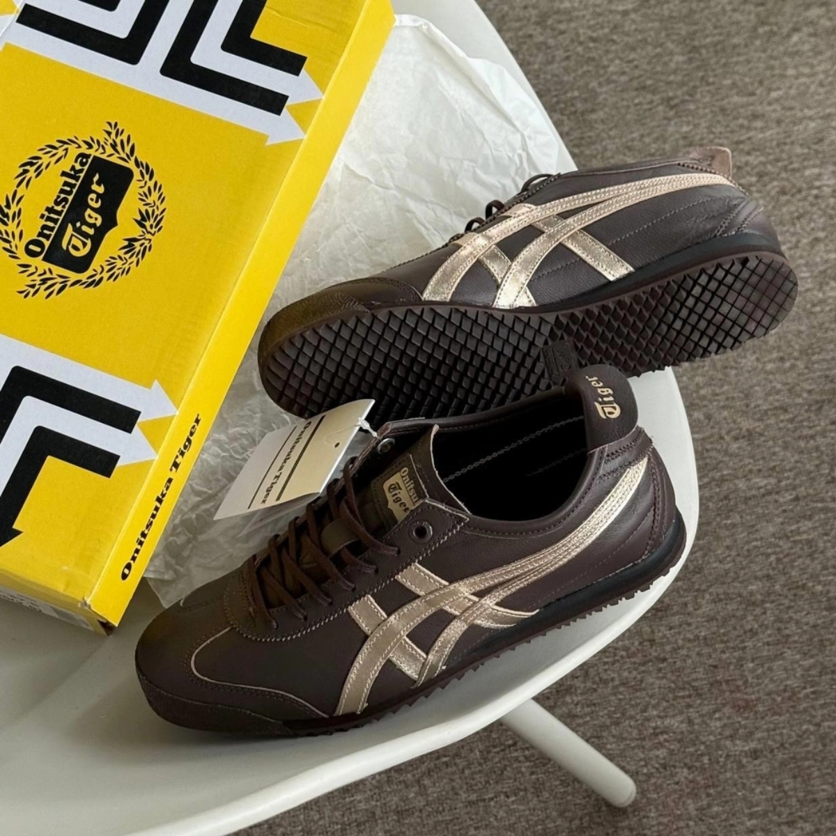 Giày Onitsuka Tiger Mexico 66 SD 'Brown' 1183A872-204 (4)