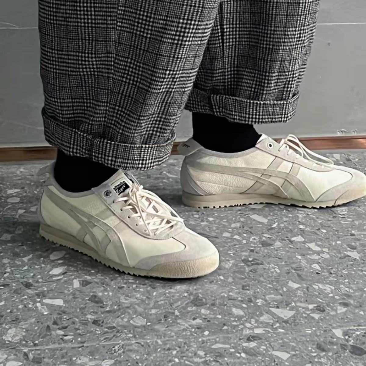 Giày Onitsuka Tiger Mexico 66 SD Cream 1183C015-101 (5)