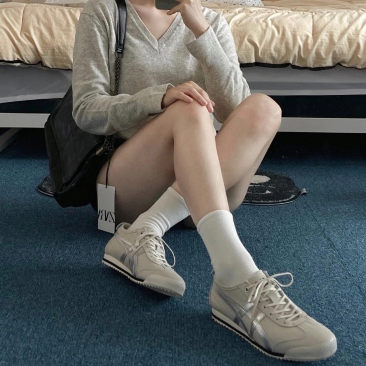 Giày Onitsuka Tiger Mexico 66 SD Grey Silver 1183A592-200 (2)