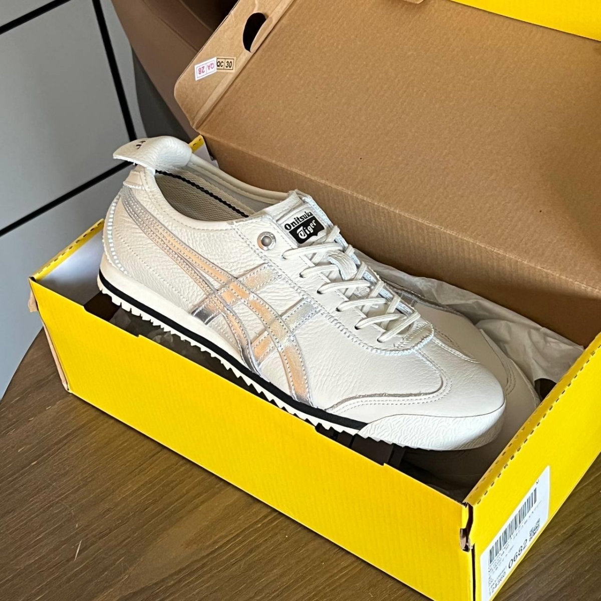 Giày Onitsuka Tiger Mexico 66 SD Grey Silver 1183A592-200 (5)