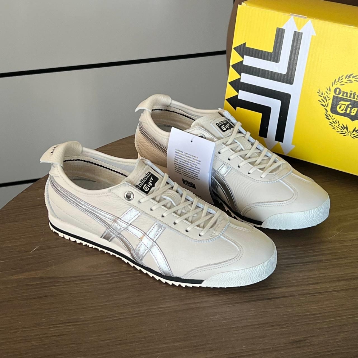 Giày Onitsuka Tiger Mexico 66 SD Grey Silver 1183A592-200 (6)