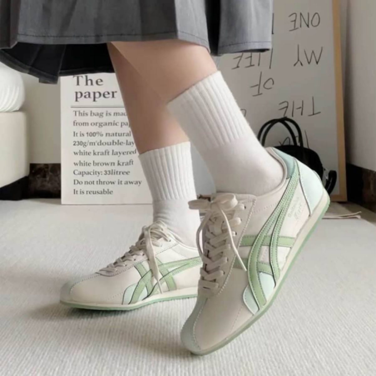 Giày Onitsuka Tiger Runspark 'Mint Green' 1183C442-100 (3)