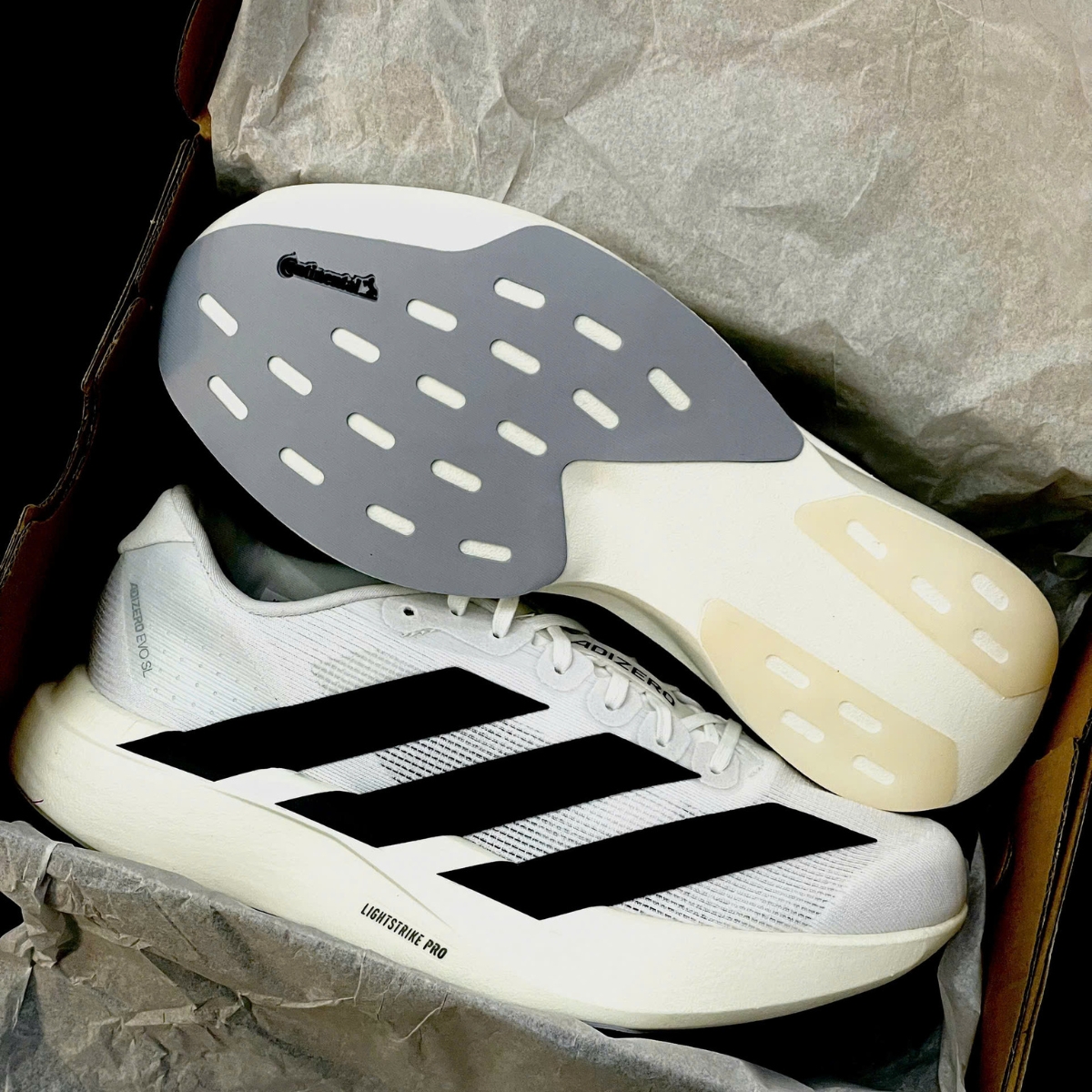 Giày adidas Adizero EVO SL ‘White’ JH6206 (3)