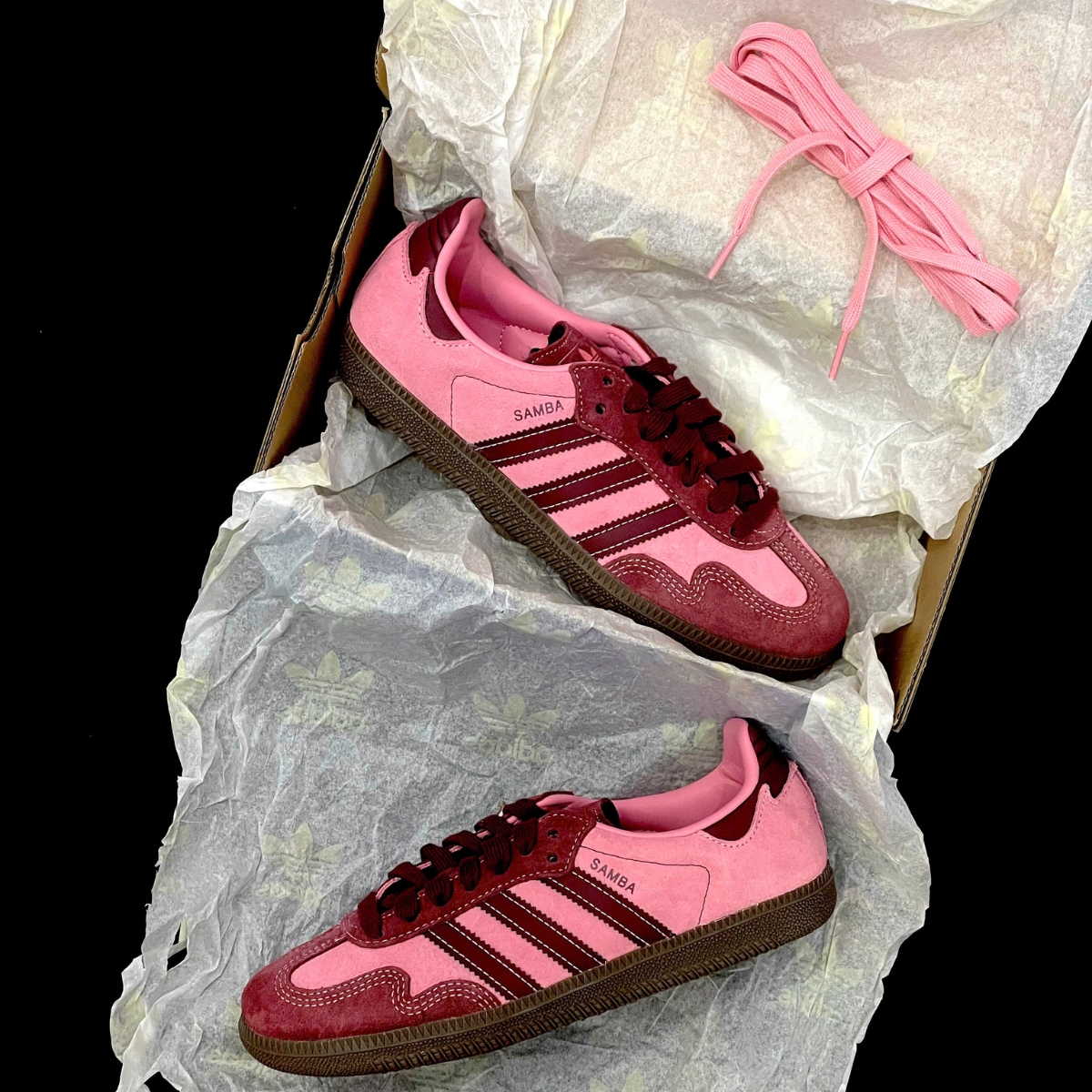Giày adidas Samba OG ‘Pink Spark Shadow Red’ IH6704