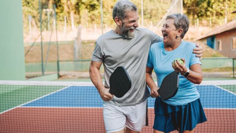 Bài tập pickleball cho người cao tuổi