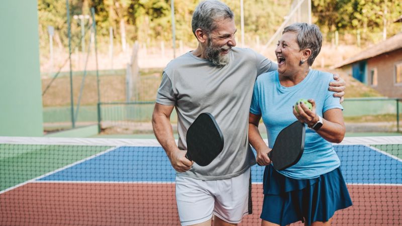Bài tập pickleball cho người cao tuổi
