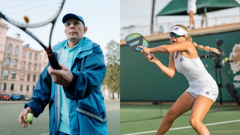 Người từng chơi tennis, pickleball có thể chuyển sang trải nghiệm chơi TYPTI