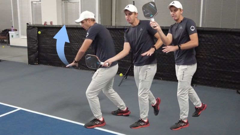 Làm chủ cú Forehand Roll Drop trong pickleball