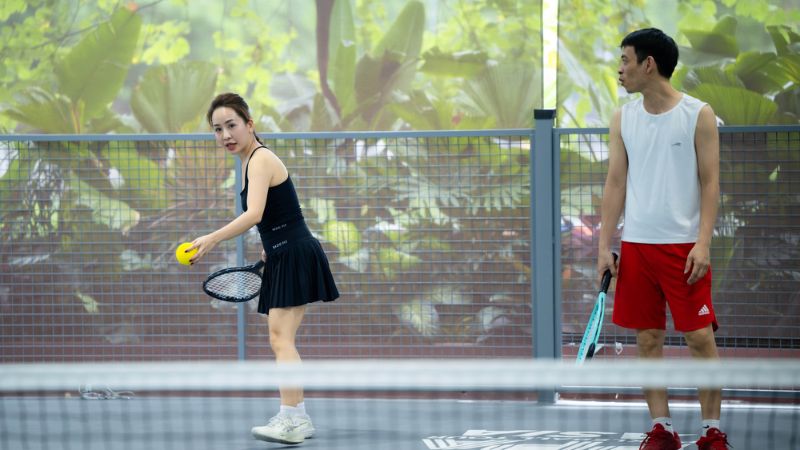 Luật chơi TYPTI không áp dụng luật khu vực kitchen như pickleball