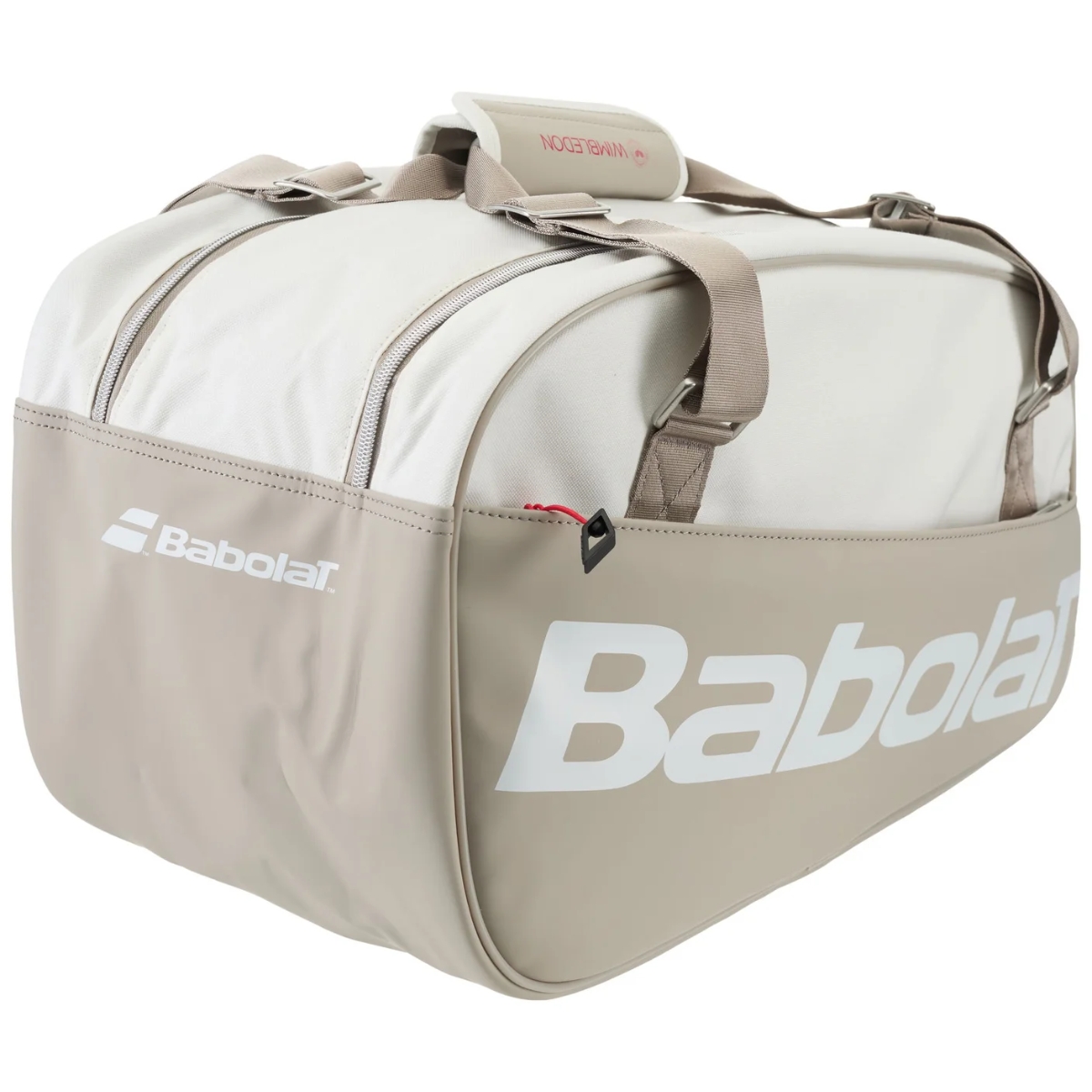 Balo Babolat Court S Racket 'White_Gray' 3324922292952 (3) Balo Babolat Court S Racket 'White/Gray' 3324922292952