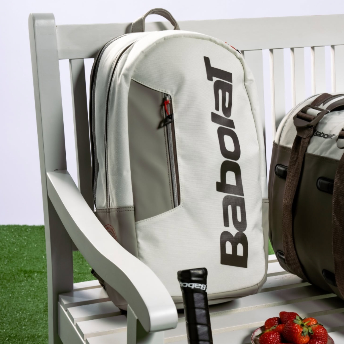Balo Babolat Pure Backpack Lite Wimbledon 'Cream _ Brown ' 229296 (2)