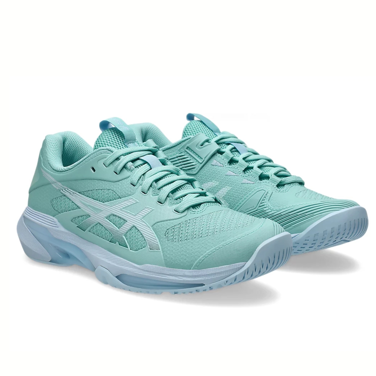 Giày Pickleball_Tennis Asics SOLUTION SPEED FF 4 'Oasis Green_Light Blue' 1042A307-300 (2)