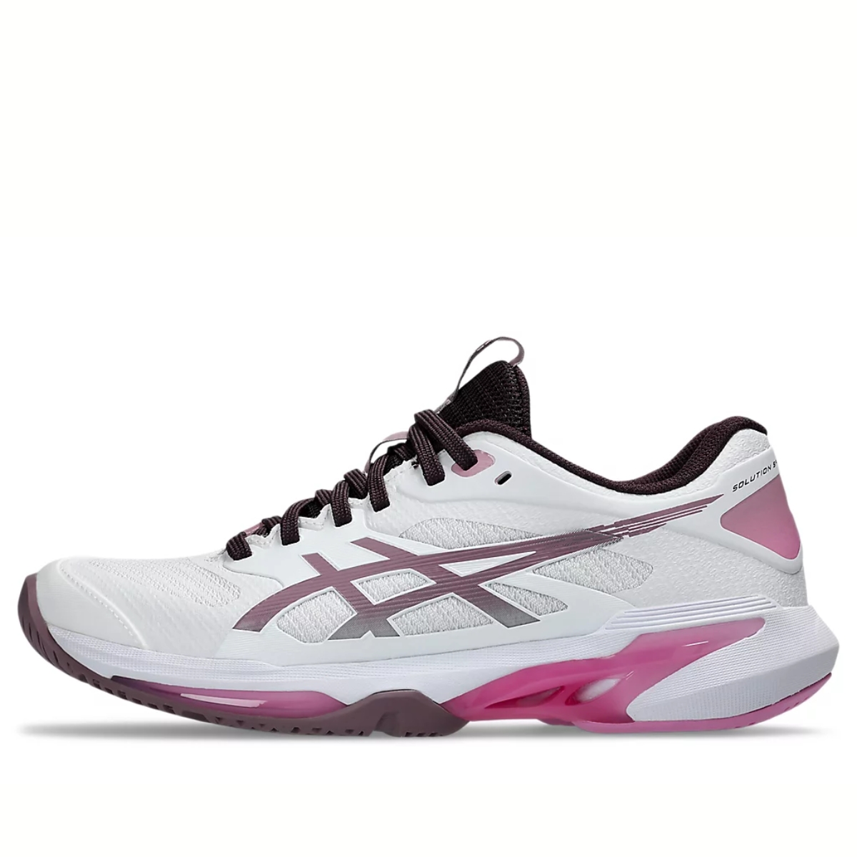 Giày Pickleball_Tennis Asics SOLUTION SPEED FF 4 'White_Dusty Mauve' 1042A307-102