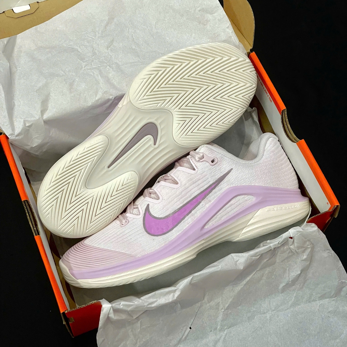 Giày Pickleball_Tennis Nike Vapor 12 Premium HC ‘Pearl Pink’ HV1449-601 (3)