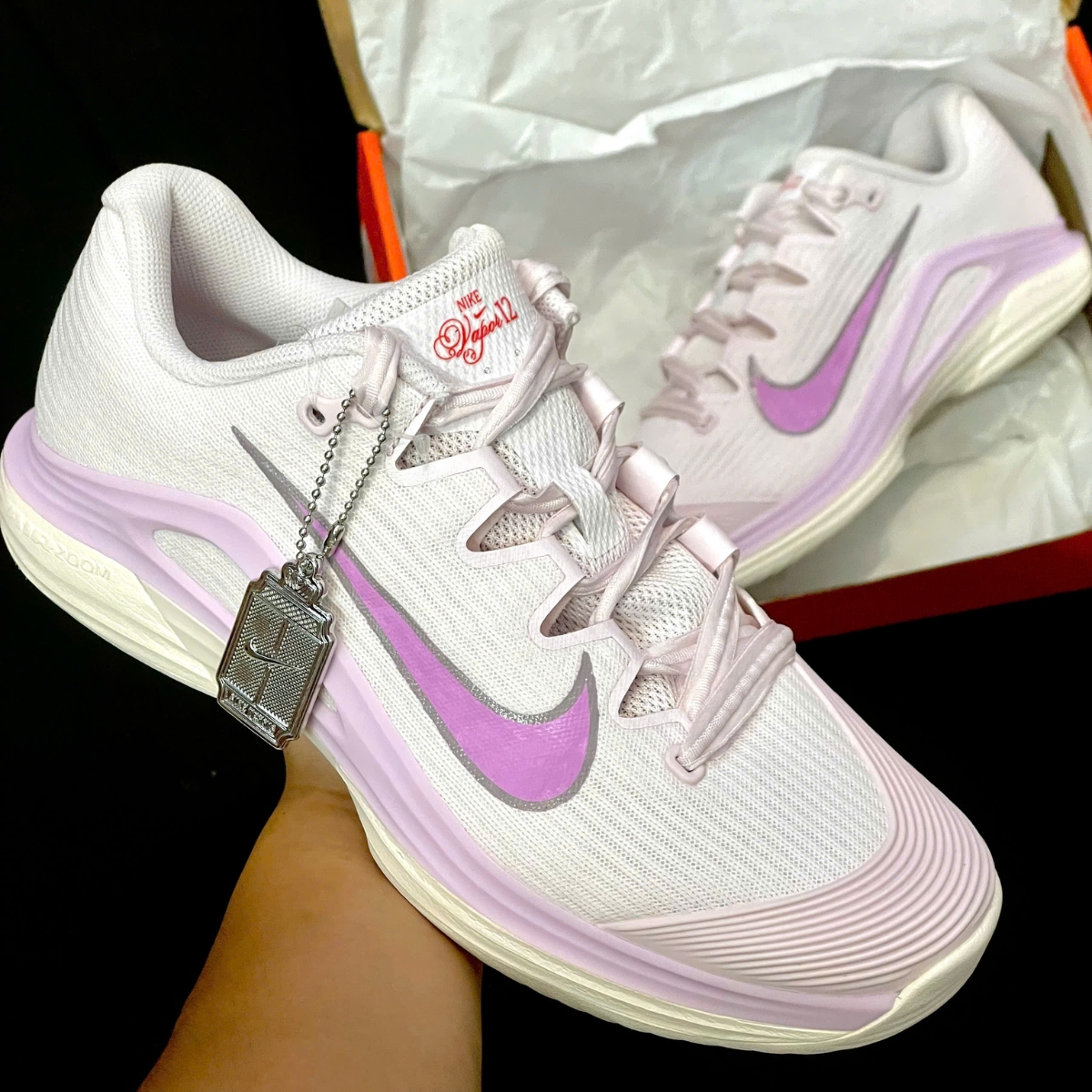 Giày Pickleball_Tennis Nike Vapor 12 Premium HC ‘Pearl Pink’ HV1449-601 (4)