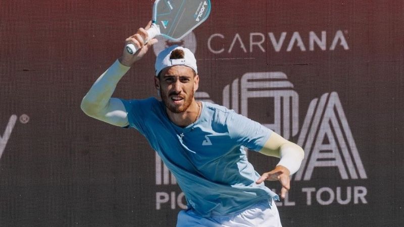 Federico Staksrud hiện đang giữ vị trí số 2 trên bảng xếp hạng pickleball thế giới