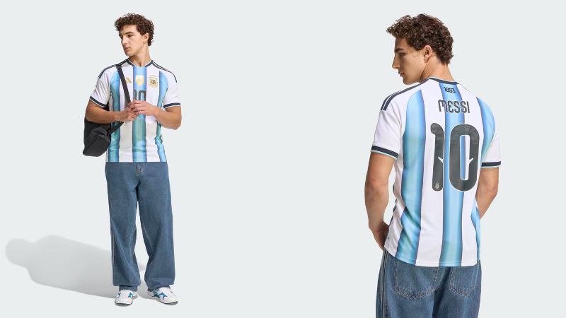 Áo đấu Argentina 26 bản Messi do adidas sản xuất dự kiến trở thành thiết kế hot nhất mùa giải