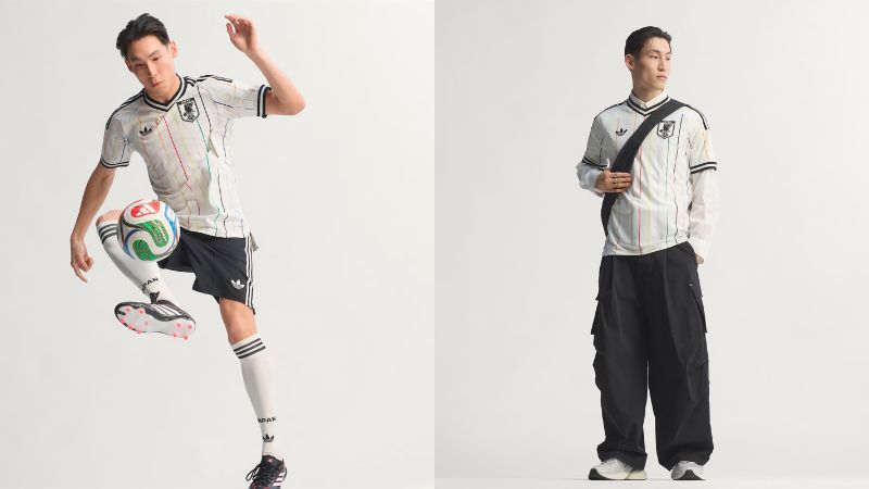Áo đấu World Cup Nhật Bản mang đậm bản sắc văn hoá quốc gia