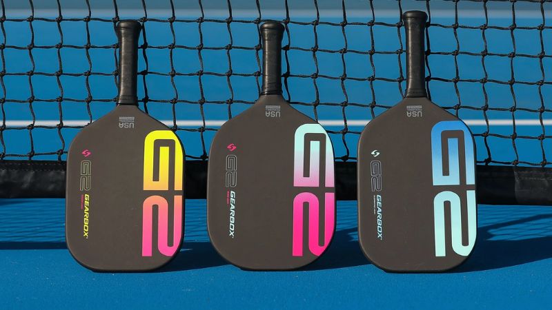 Sản phẩm của nhà Gearbox đứng đầu danh sách những vợt pickleball bền nhất hiện nay