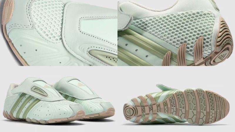 Phiên bản Mint nhẹ nhàng, tươi mới là thiết kế mở đầu bst adidas Ghost Moto Low The Whitaker Group Do Not Duplicate