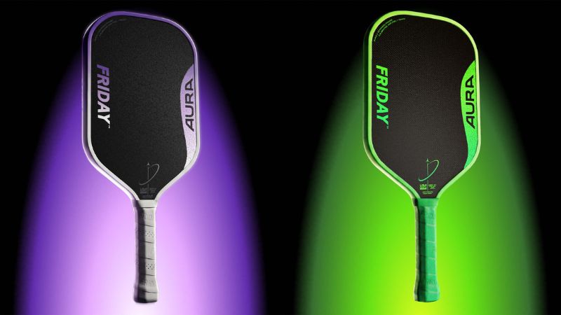 Friday Aura ứng dụng công nghệ ElasTECH giúp tối ưu khả năng kiểm soát, dink và reset trong các pha bóng pickleball