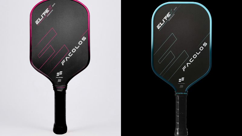 Vợt pickleball FACOLOS ELITE X 14/16mm phù hợp với đánh đôi nhờ sự cân bằng lực và khả năng kiểm soát