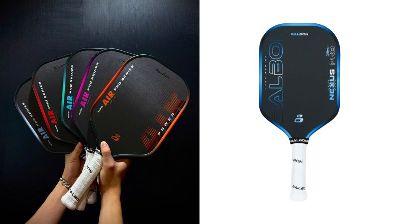 Vợt pickleball Balbon Air Power hướng đến nhóm người chơi ưa thích tấn công dứt điểm