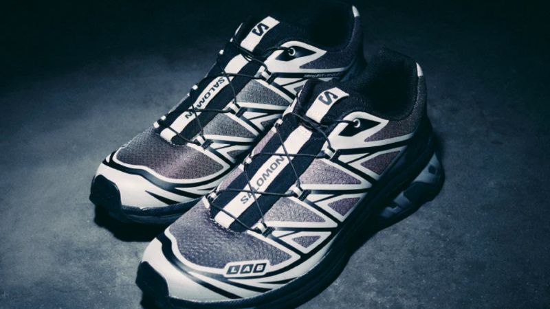Salomon XT-6 Nocturne Vision nổi bật về đêm với chi tiết phản quang tinh tế
