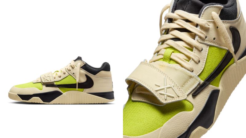 "Bright Cactus" là mẫu giày signature đầu tiên Travis Scott và Nike Jordan