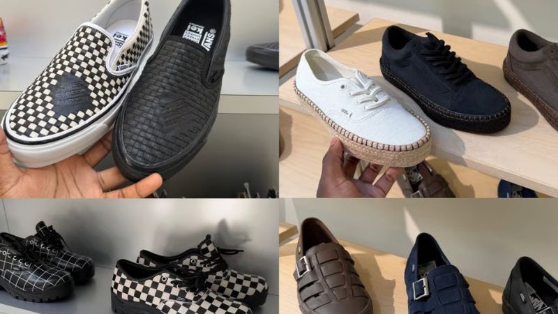Vans’ Showroom cũng là một trong những mẫu sneaker khuấy đảo Paris Fashion Week 2026