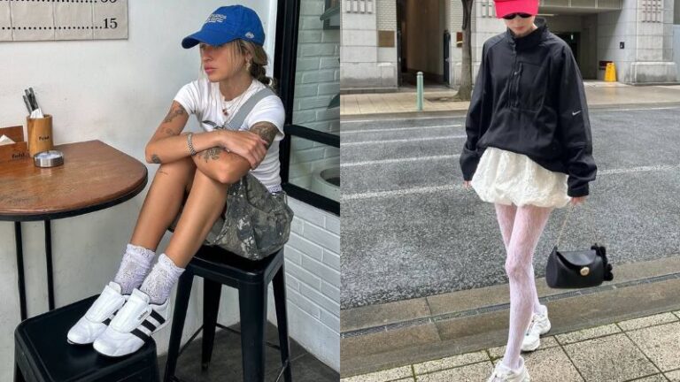 mẫu sneaker trắng cho phái nữ