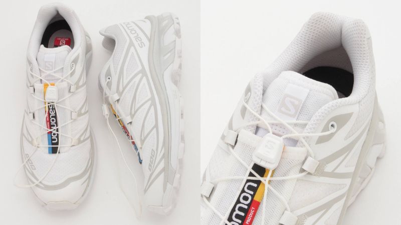 Salomon XT-6 ADV "White" là một trong những mẫu sneaker trắng cho phái nữ đáng xuống tiền