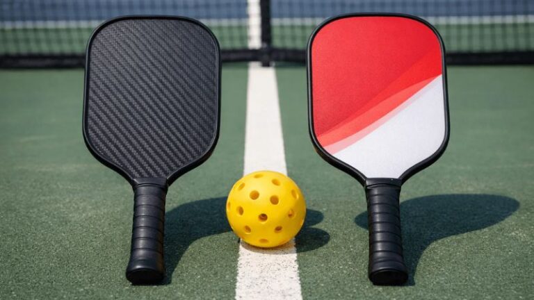 Nên chọn Vợt Pickleball mặt vợt carbon nhám hay carbon mịn