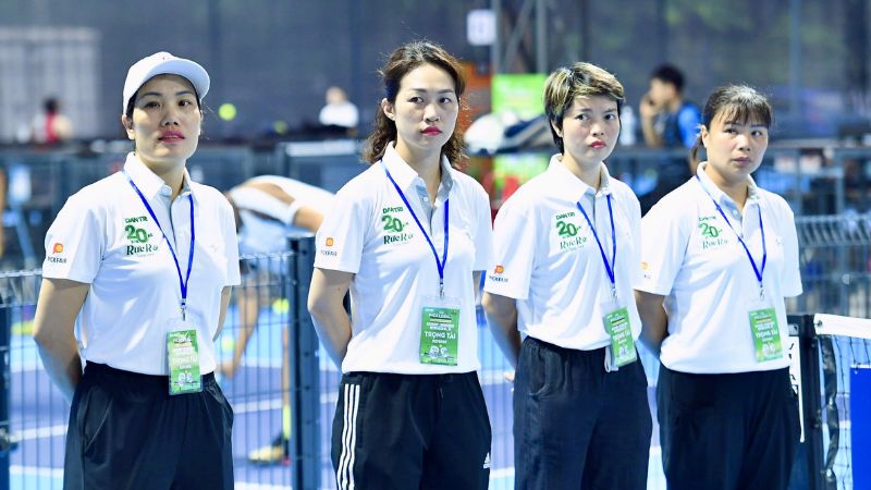 Verbal Warning trong các giải Pickleball chuyên nghiệp được thực hiện theo quy trình thống nhất và minh bạch