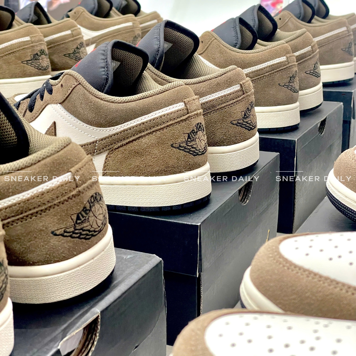 Giày Air Jordan 1 Low 'Palomino Phantom' 553558-200 Giày Air Jordan 1 Low 'Palomino Phantom' 553558-200