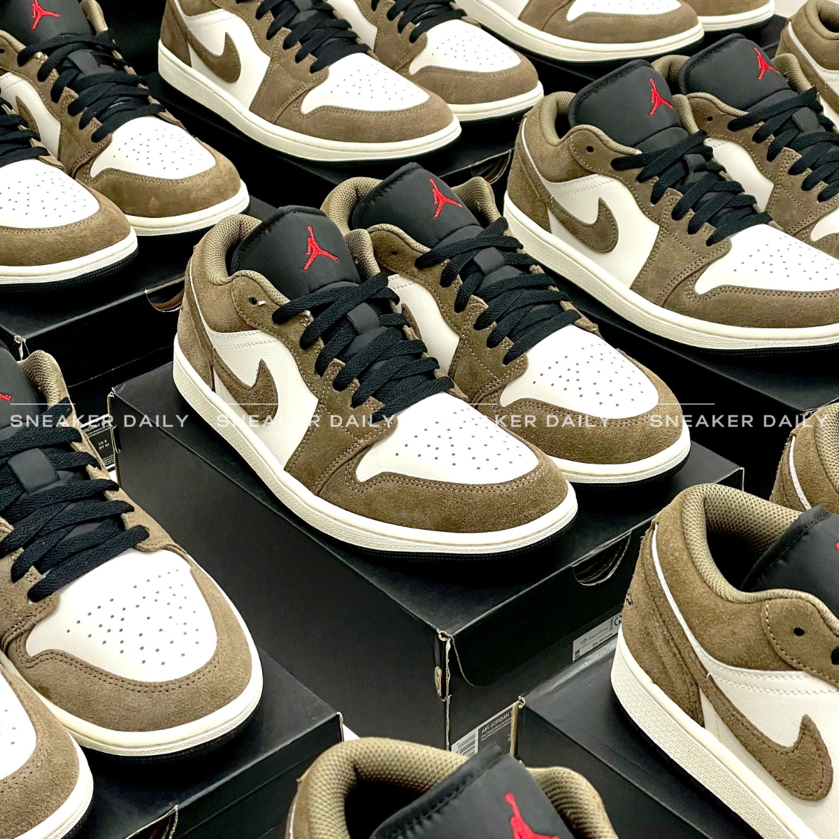 Giày Air Jordan 1 Low 'Palomino Phantom' 553558-200 Giày Air Jordan 1 Low 'Palomino Phantom' 553558-200