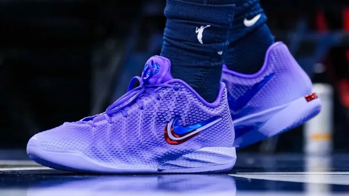 Lộ Diện Nike Caitlin 1 Purple đánh dấu sự trở lại của Caitlin Clark