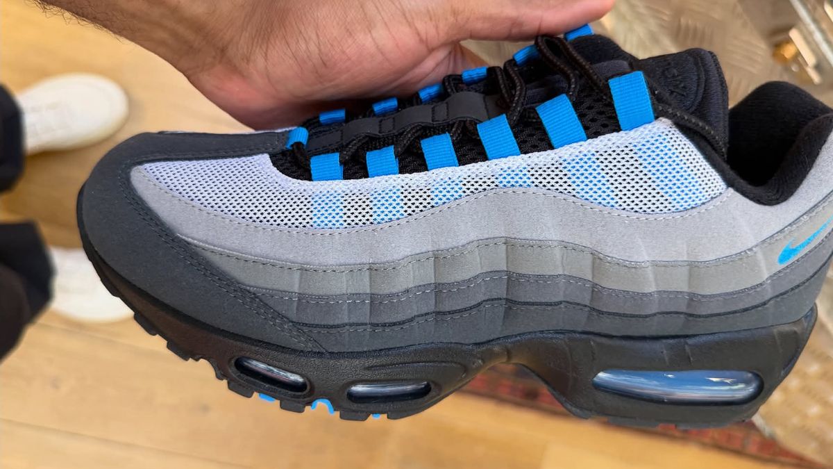 Nike ra mắt 4 phối màu Air Max 95 xám trong BST "Black Tongue Pack"