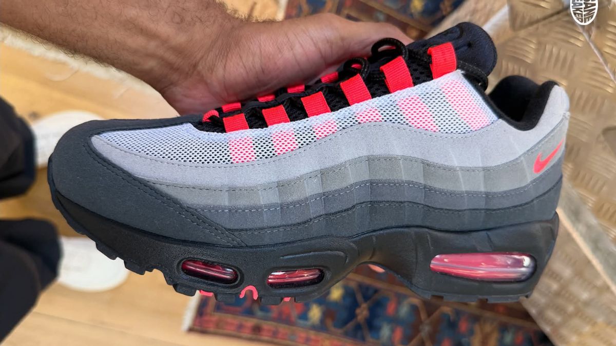 Nike ra mắt 4 phối màu Air Max 95 xám trong BST "Black Tongue Pack"
