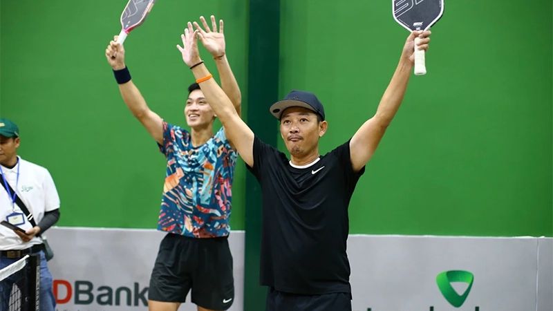 Hoàng Nam, Minh Quân tham dự Pickleball World Cup 2026 tại Đà Nẵng với quy mô hơn 5.000 vận động viên.
