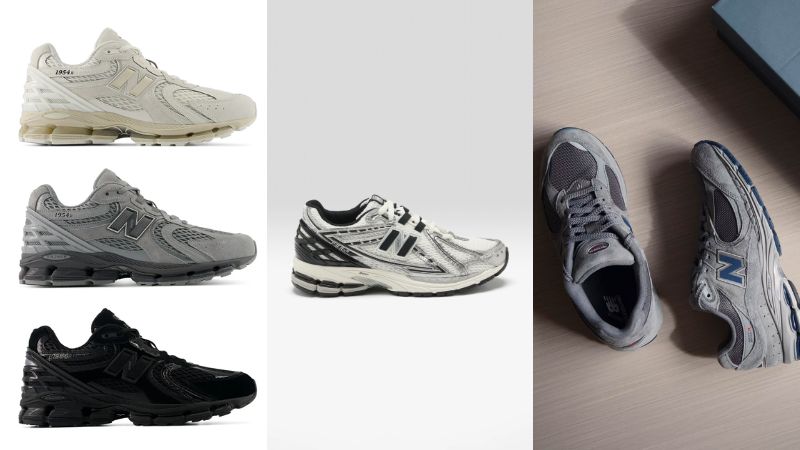 So sánh các đặc điểm chung giữa New Balance 1954, 1906R và 2002R