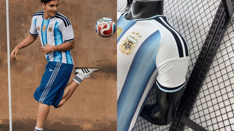 So sánh Player Issue, Authentic và Fan Version của áo đấu Argentina World Cup 2026 chính hãng