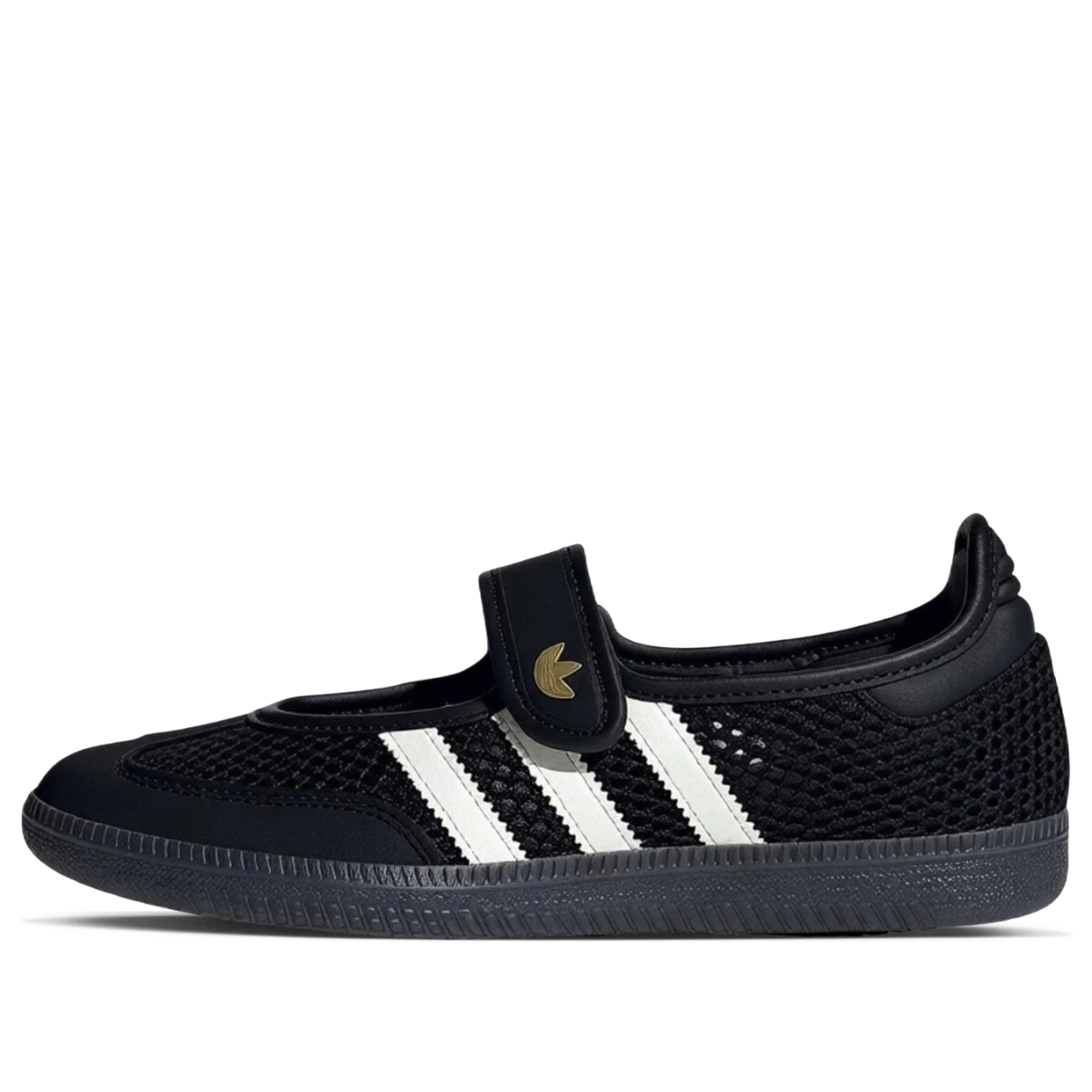 Giày Adidas Samba Jane 'Core Black Off White Gold Metallic' LA6830 Giày Adidas Samba Jane 'Core Black Off White Gold Metallic' LA6830
