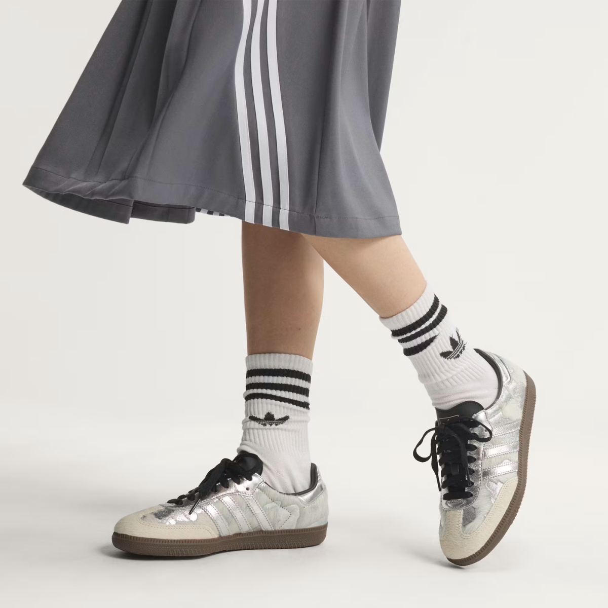 Giày Adidas Samba OG 'Pony Hair Cream Silver' KJ2314 Giày Adidas Samba OG 'Pony Hair Cream Silver' KJ2314